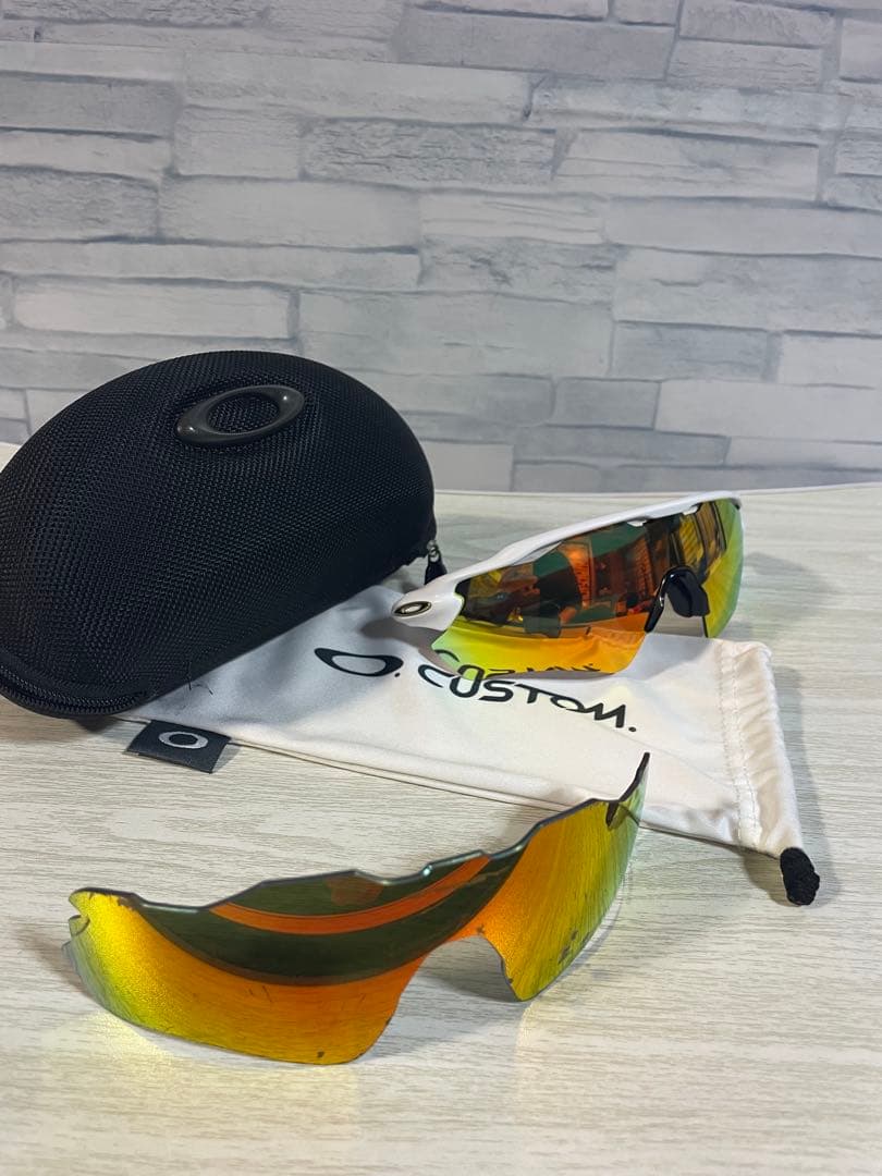 オークリー　レーダーEVパス カスタム　サングラス　oakley 週末値下げ