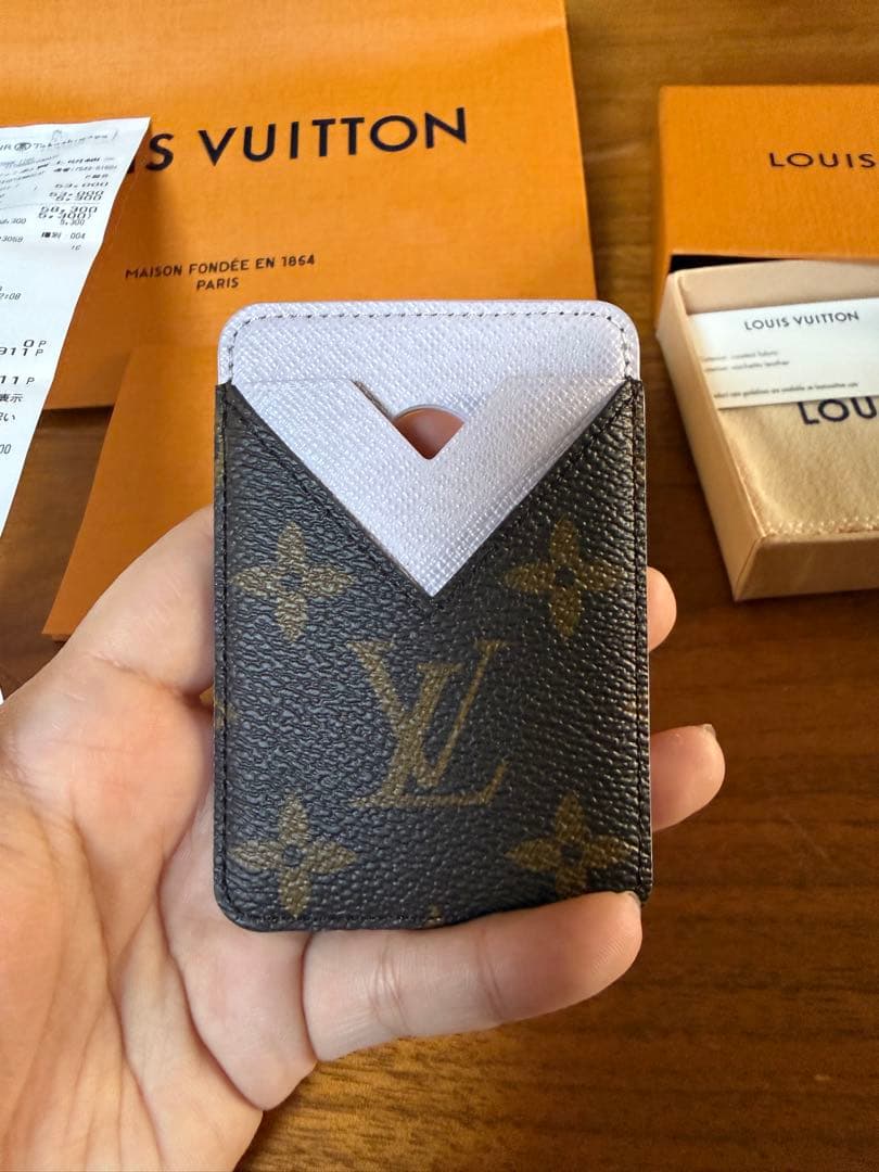 LouisVuitton ルイヴィトン　カードケース　magsafe ライラック
