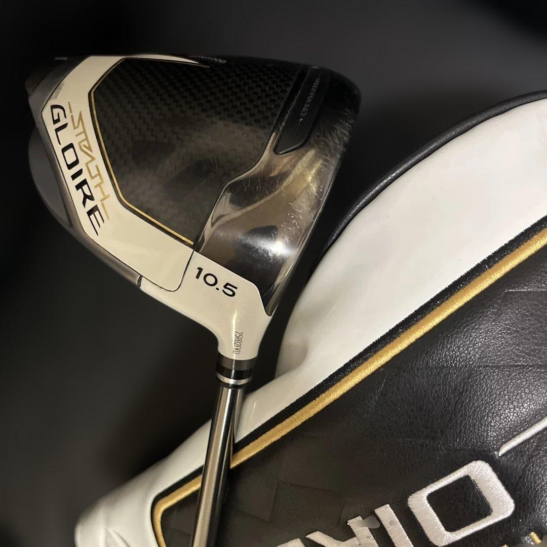 美品テーラーメイドステルスグローレ1wドライバー10.5度Diamana GT