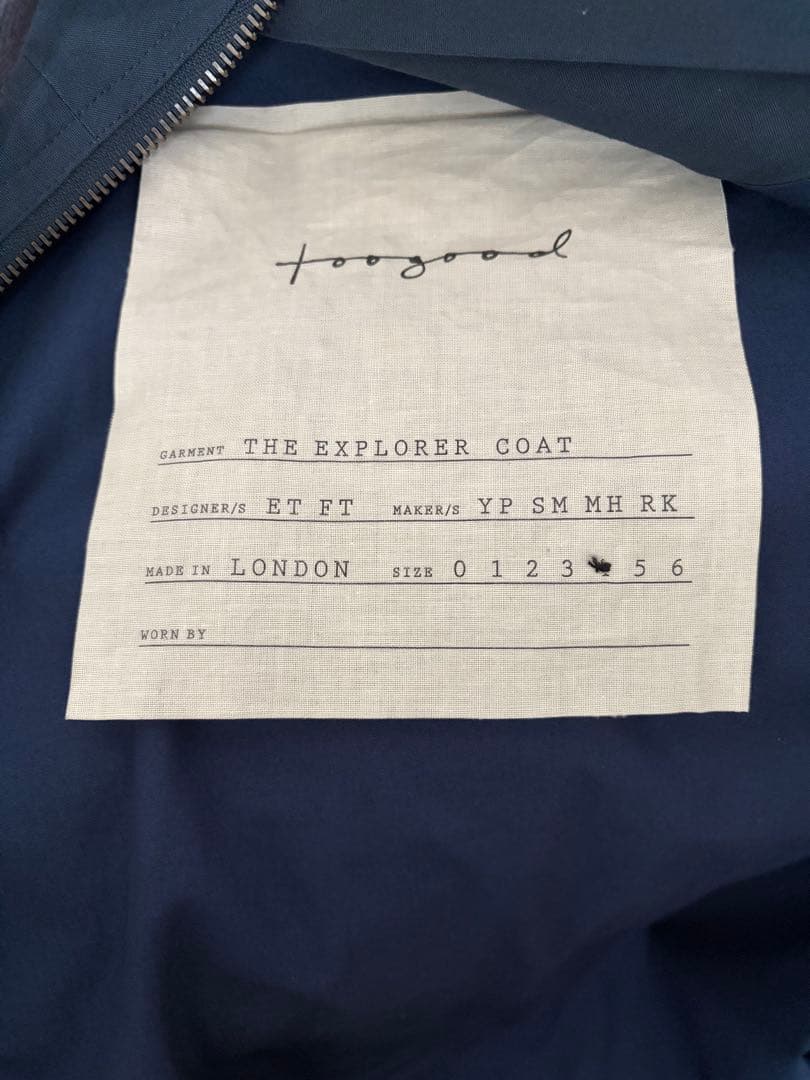 ス*ン様 toogood explorer coat size4