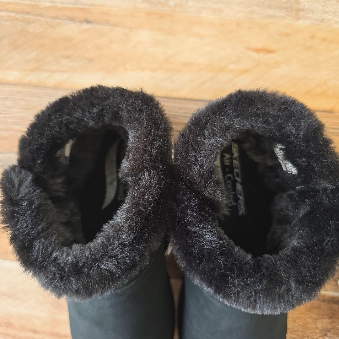 SKECHERS スケッチャーズ アーチフィット牛革スエードブーツ 25cmB②