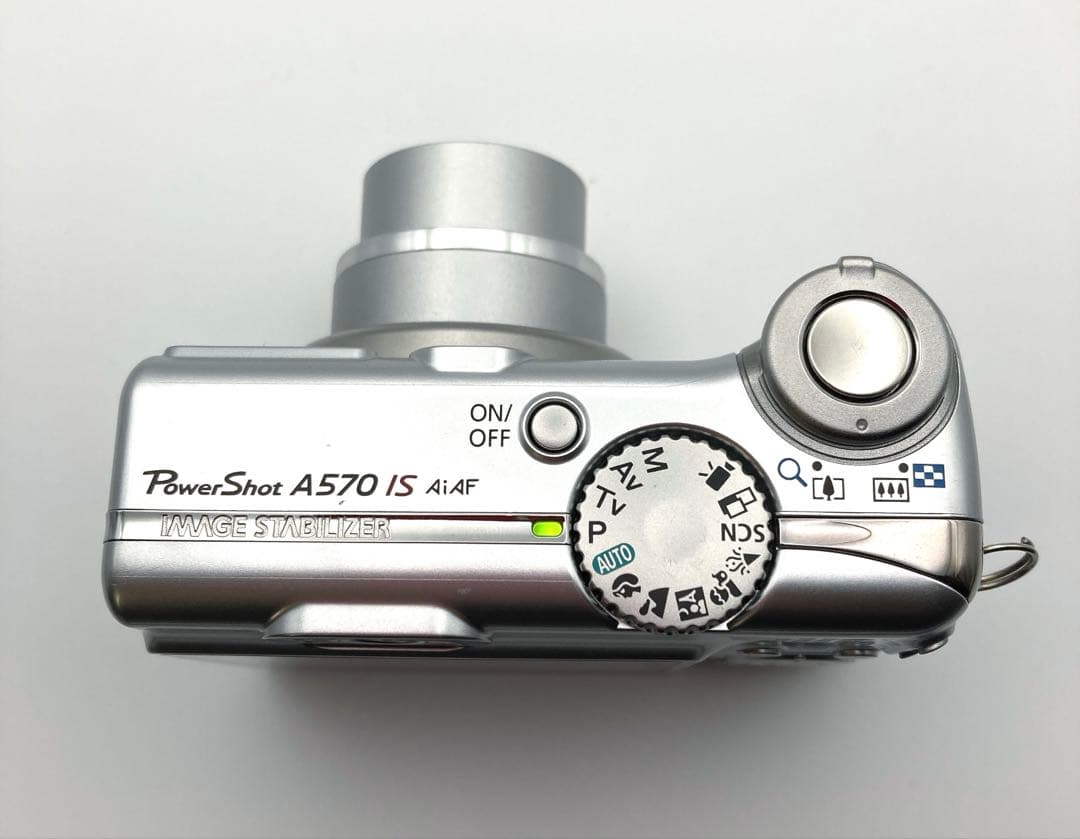 Canon PowerShot A570 IS 単三電池駆動