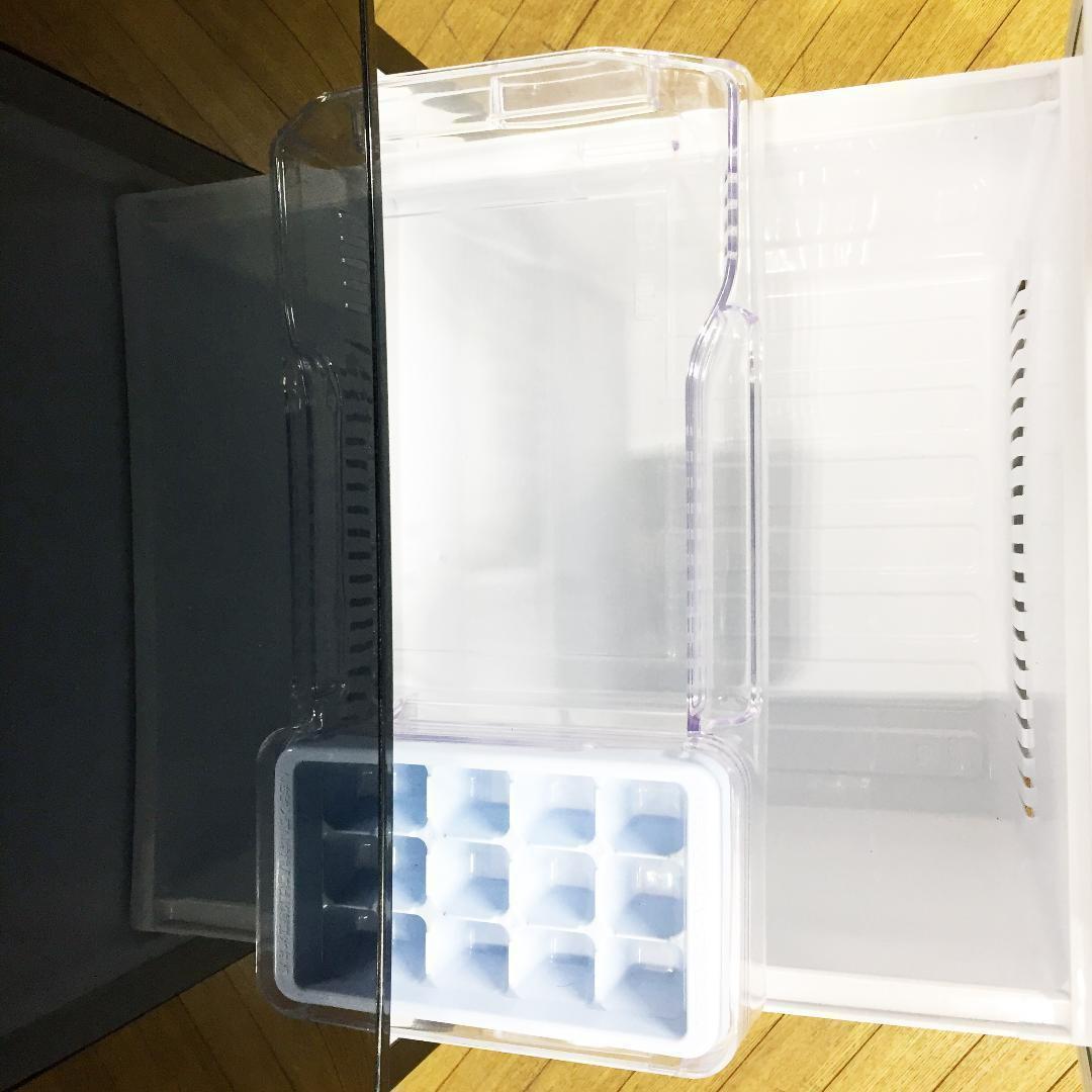 ◆三菱 146L ラウンドカット 2ドア冷蔵庫 ブラック 黒【♦MR-P15T】