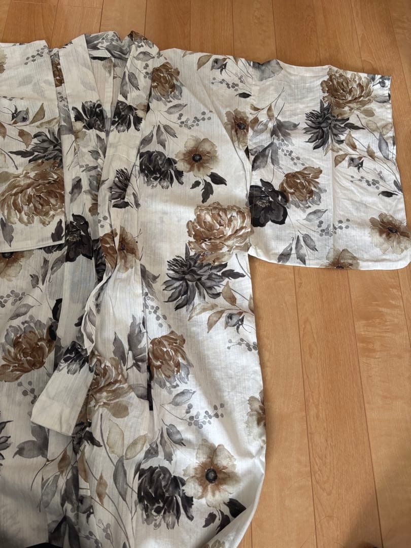 花柄浴衣・帯セット