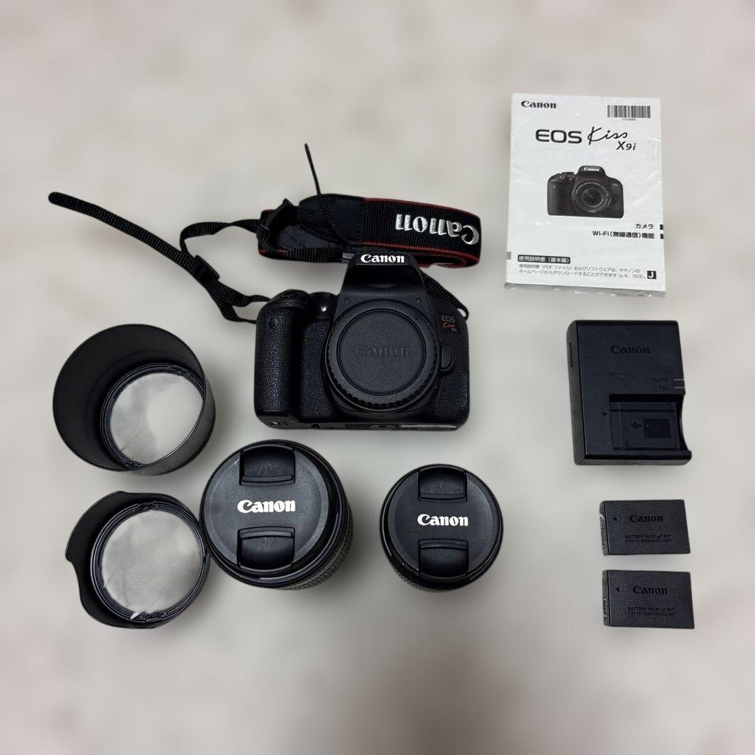 canon eos kiss x9i ダブルズームキット