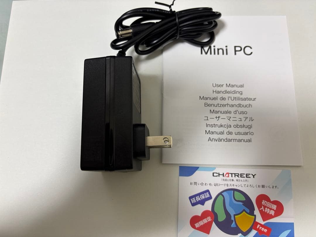 使用時間僅か Mini PC N150搭載
