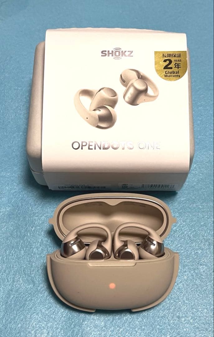 純正シリコンケース付♪SHOKZ OPENDOTS ONE グレー