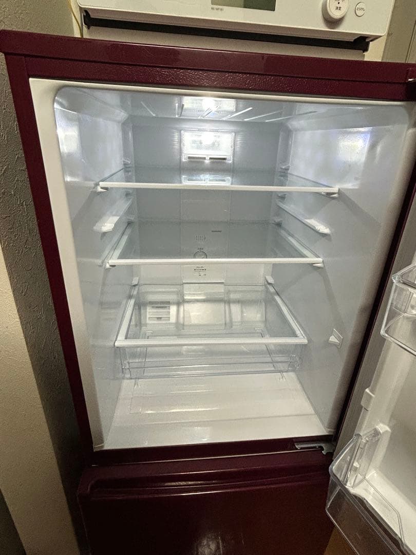 【AQUA】ノンフロン冷凍冷蔵庫 AQR-17J (R)型 2020年製