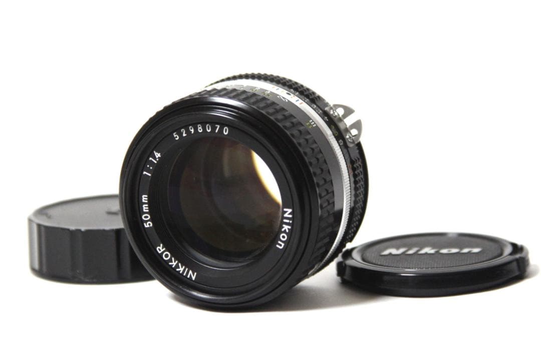 【美品】Nikon Ai-S NIKKOR 50mm F1.4 ニコン