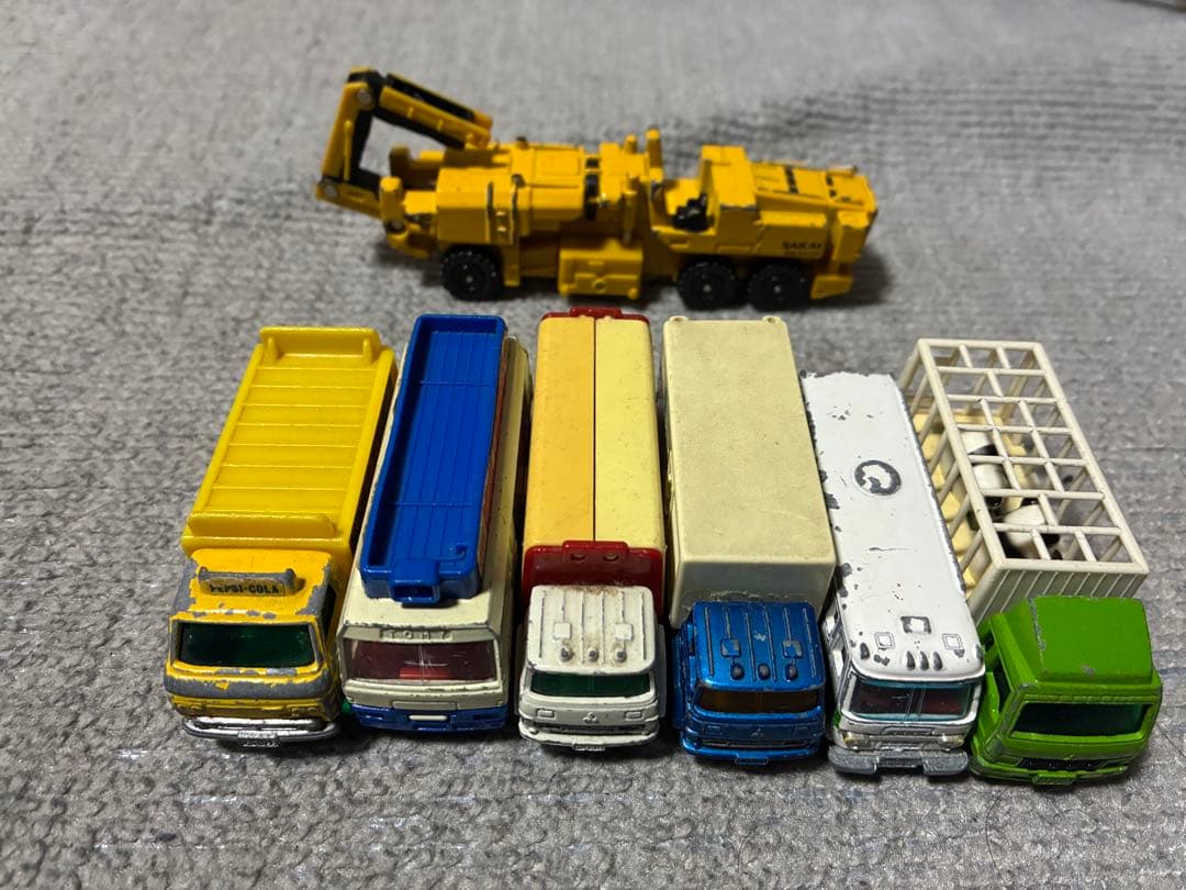 大量　ロングトミカ以外は全て日本製ジャンク