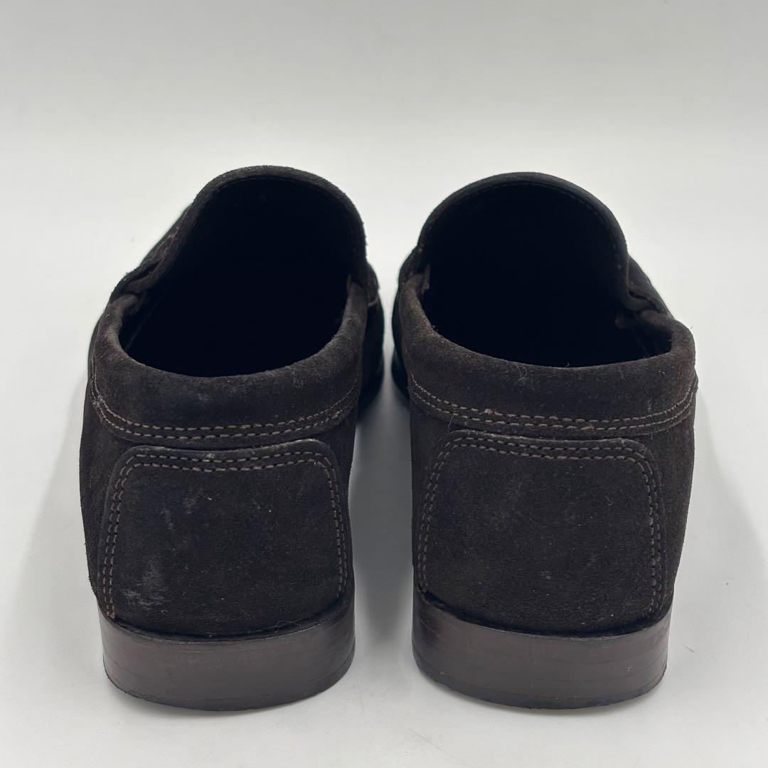 GUCCI グッチ ホースビット スエード ローファー ブラック 約24.5㎝