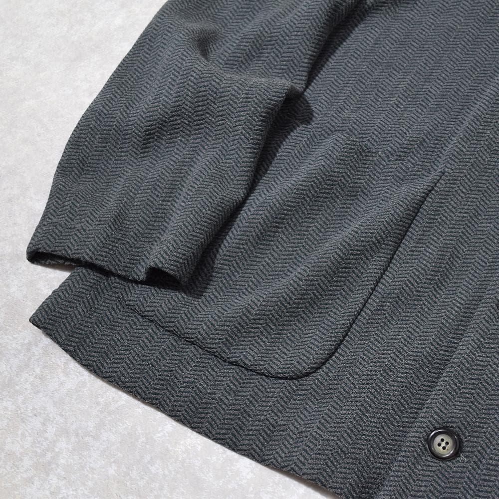 80s vintage Giorgio Armani マオカラーニットジャケット