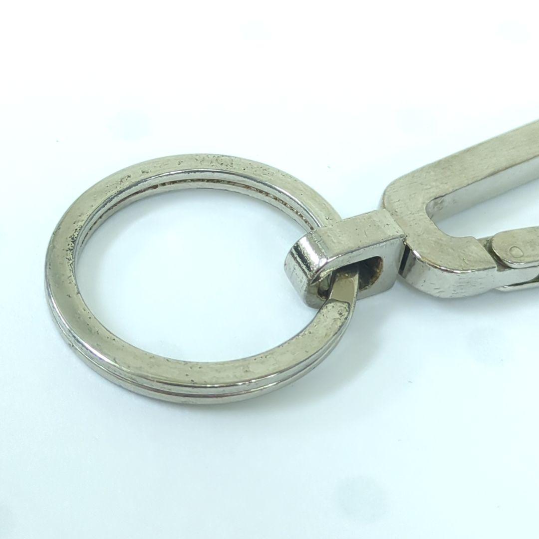 PRADA プラダ カラビナ キーリング キーホルダー シルバーカラー