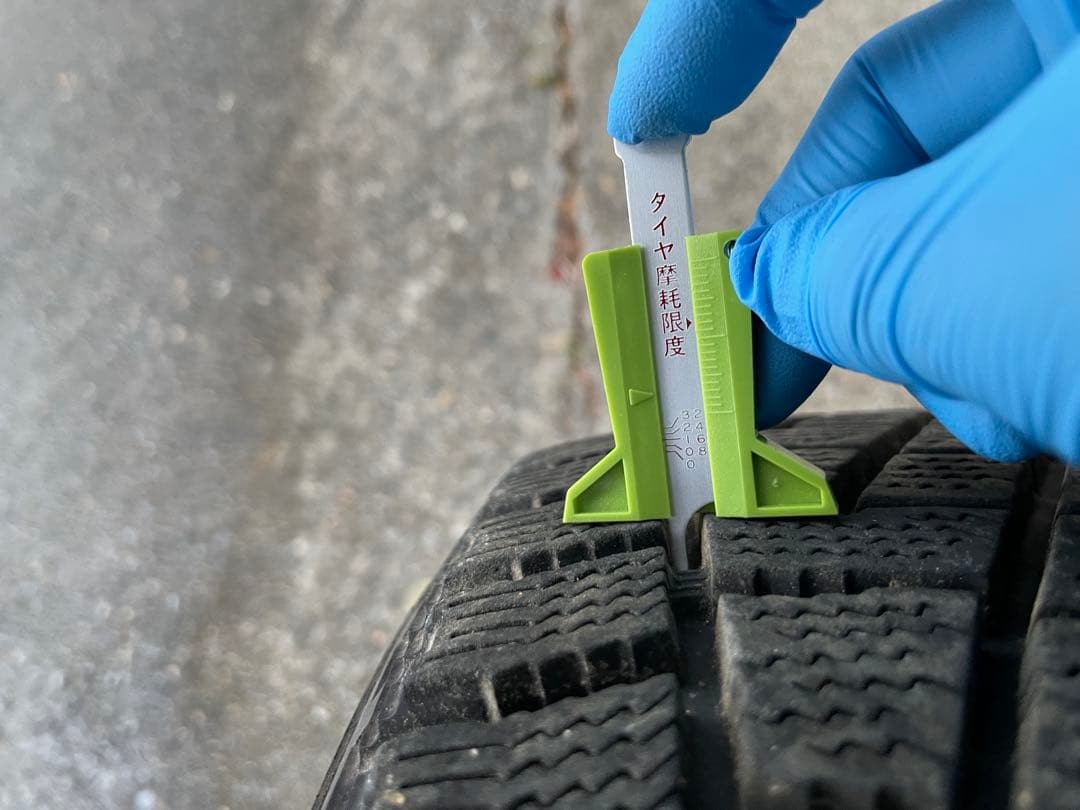 旧車WORKメッシュホイール当時物114.3おまけスタッドレス185/65R14