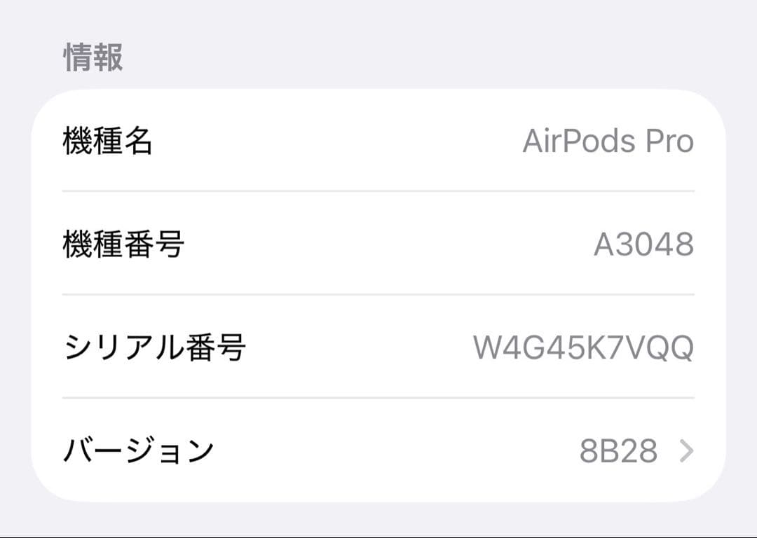 AirPods Pro2（USB-C） #C1