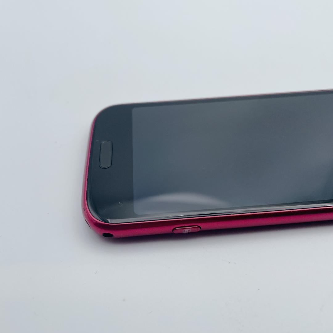 【極美品】富士通 らくらくスマートフォン F-52B レッド docomo