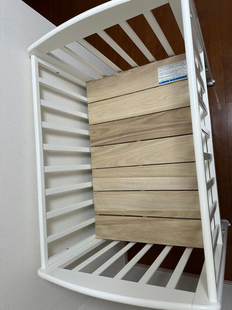 KATOJI カトージ　ミニベビーベッド　ホワイト