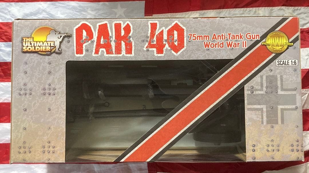 21st CENTURY TOYS製1/6ドイ75ミリ対戦車砲PaK40