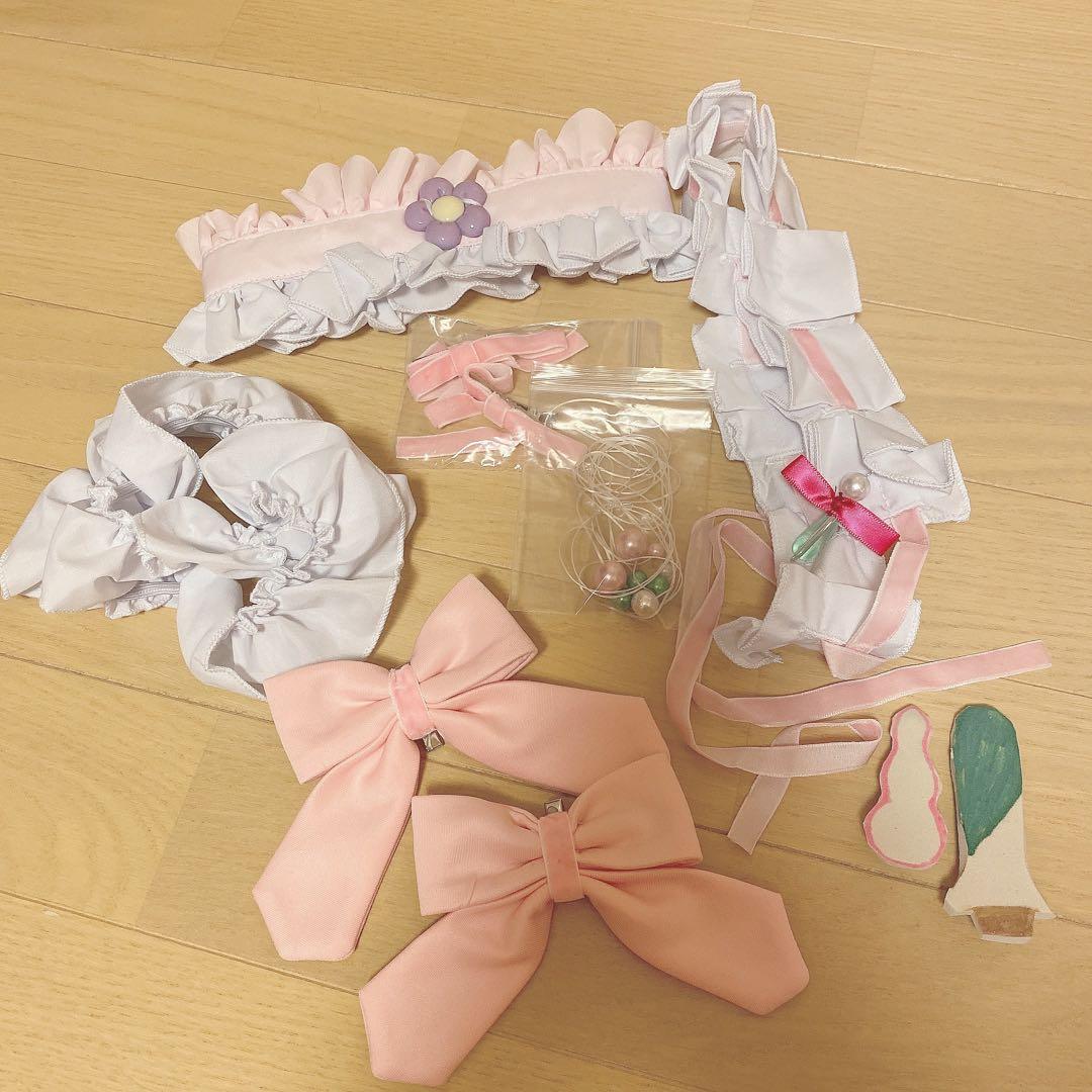 ホロライブ 博衣こより コスプレ 水着 パーカー ウィッグ 耳 靴 フルセット