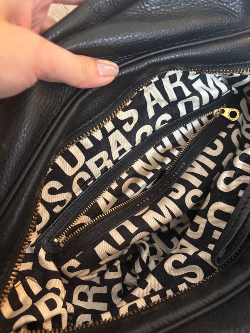 MARC BY MARC JACOBS ハンドバッグ 黒　マークジェイコブス