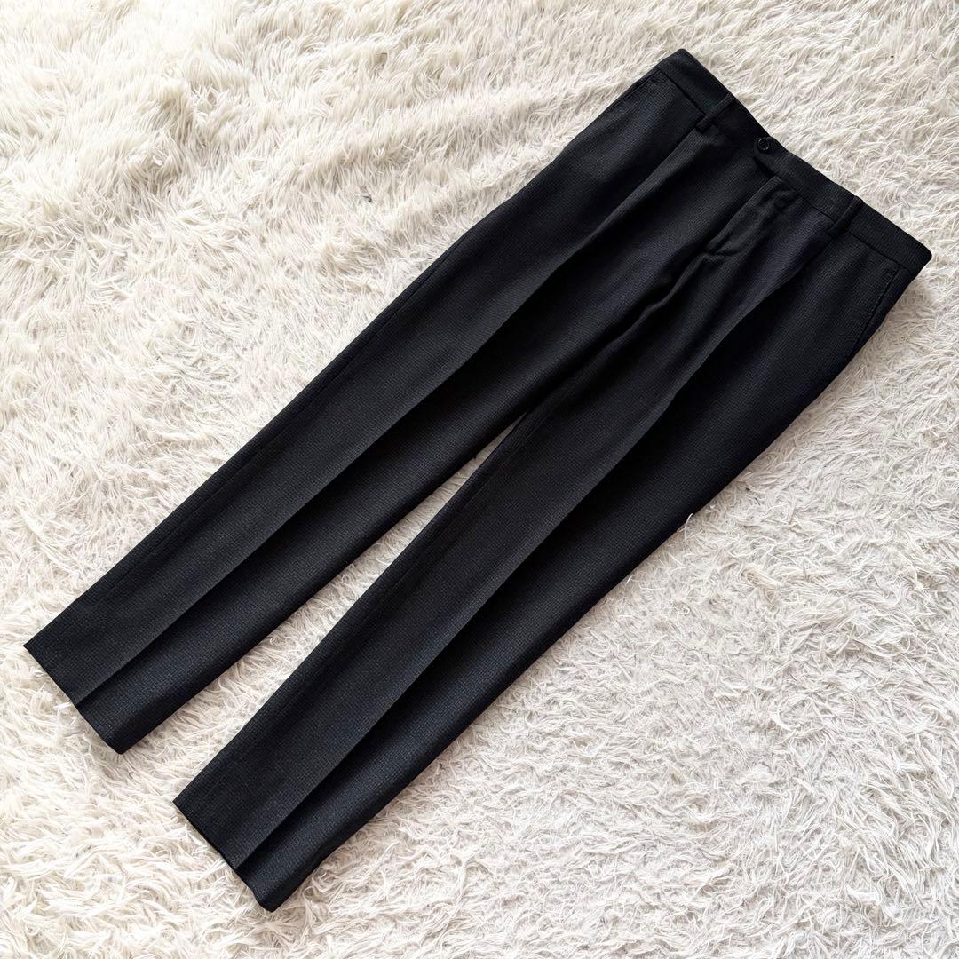 <23年モデル 極美品>LARDINI 新ロゴ ウール 3ピース サイズ44