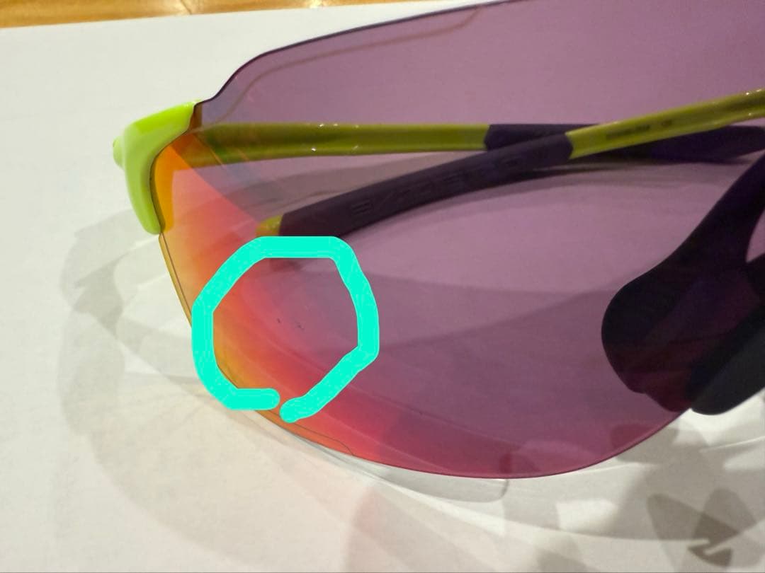 Oakley サングラス EV ZERO グリーン/レッド オークリー