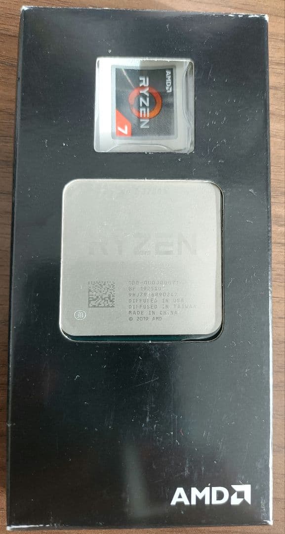 【CPUのみ】AMD Ryzen 7 3700X CPU