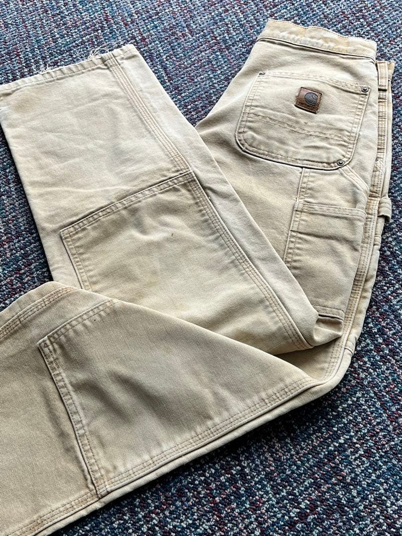 【美品】00s 廃盤 B136 カーハート ダブルニー Y2Kサイズ　メキシコ製