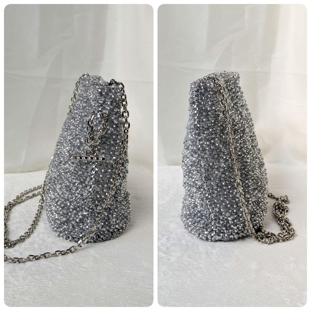 アンテプリマ スティローゾ ワイヤーバッグ ミディアム シルバー ♦ちいまか様♦