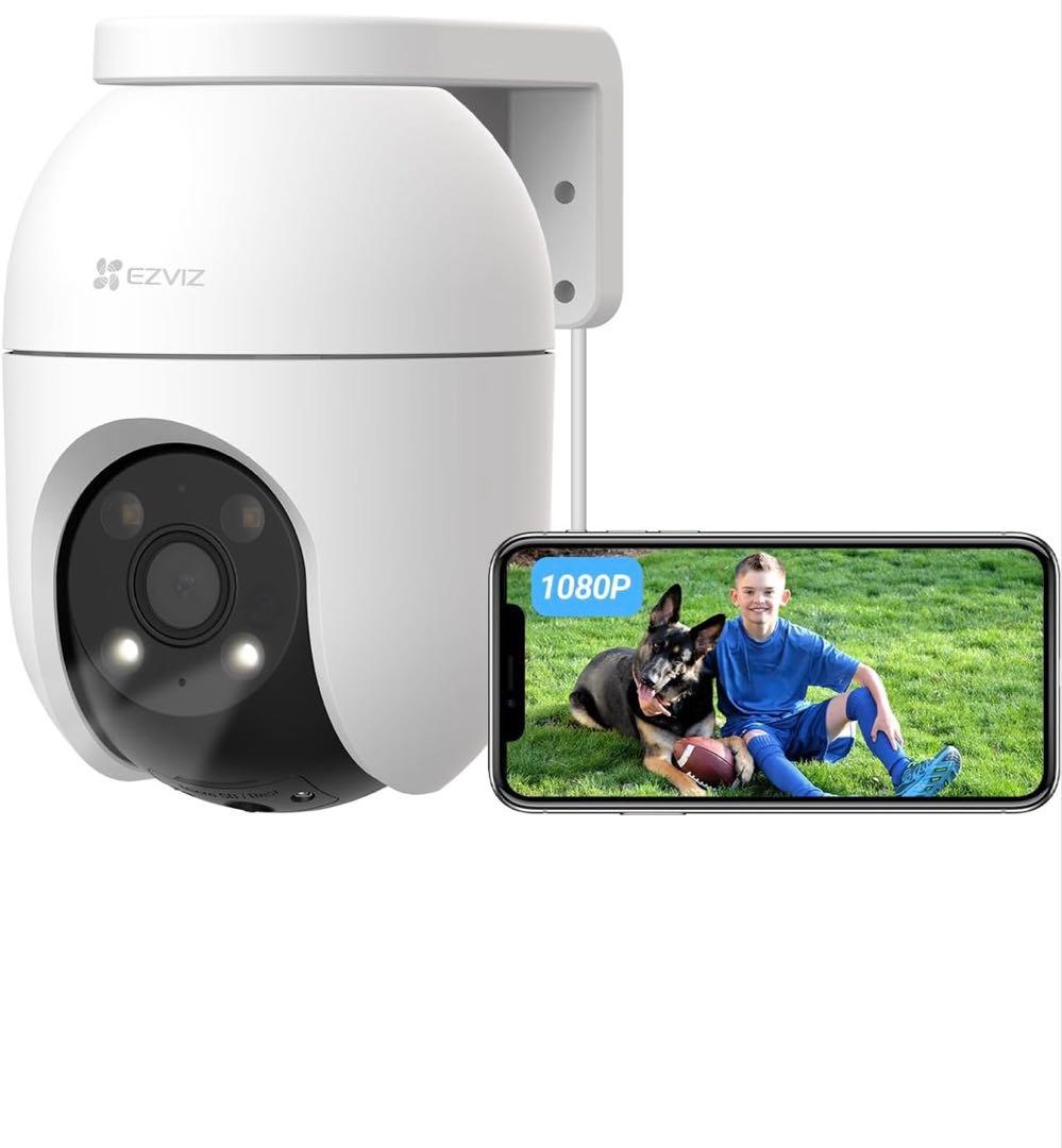 EZVIZ HIKVISION C8c PTZ 監視カメラ　２台