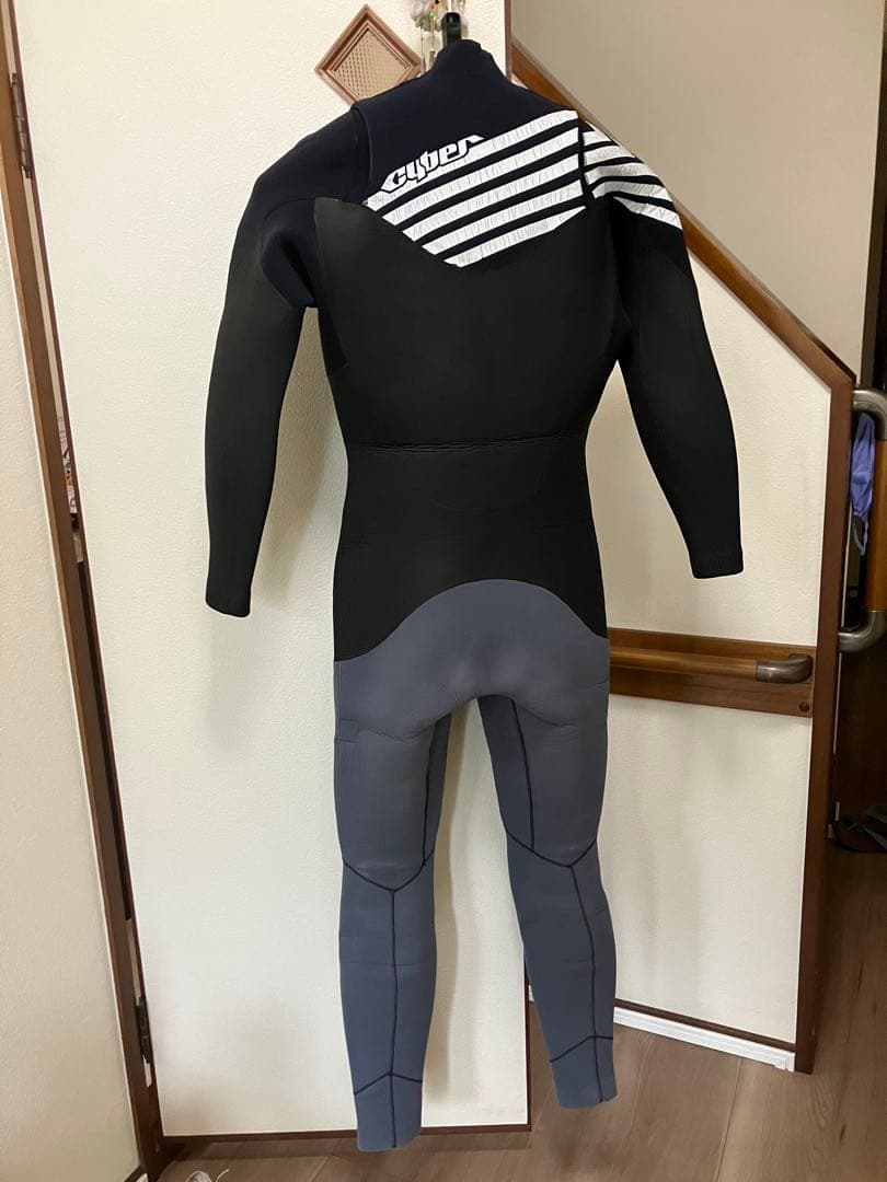 ペイきちさん専用cyber サイバー　セミドライスーツ ブラックグレー　サイズL