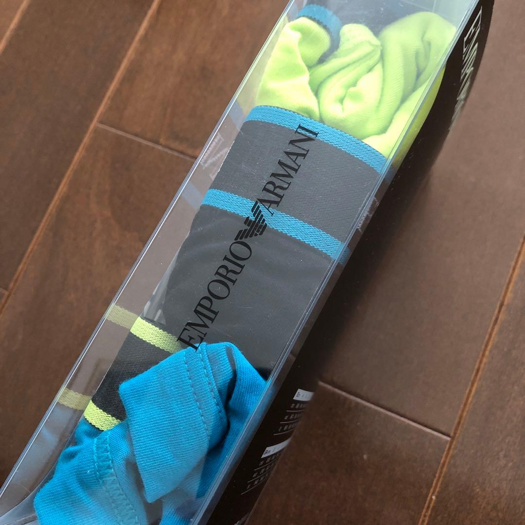 未使用　EMPORIO ARMANI TRUNK 4枚　ボクサーパンツ
