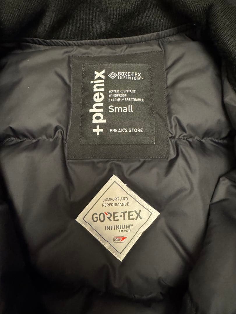 +PHENIX × FREAK'S STORE ゴアテックス ダウン ベスト
