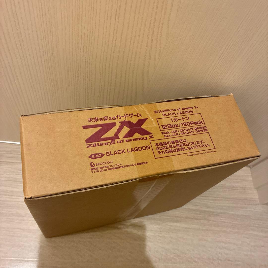 Z/X ゼクス　BLACK LAGOON 12Box 1カートン