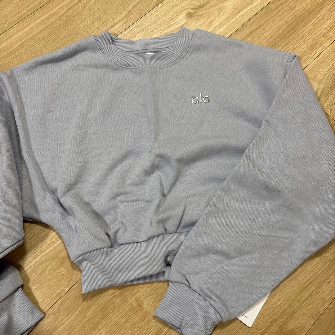 【新品未使用】 alo yoga 裏起毛 スウェット