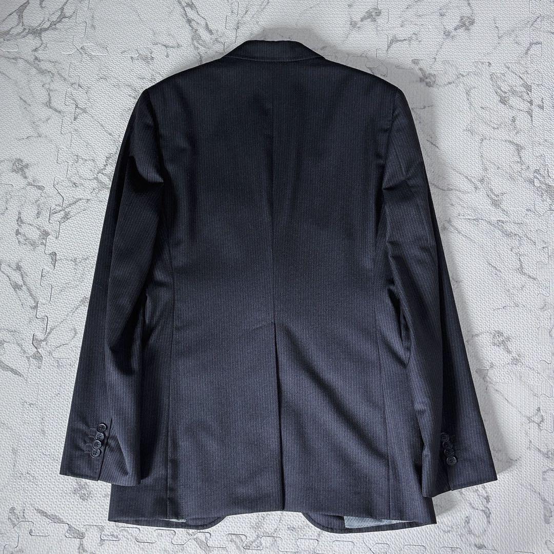 【美品】 最高級 ドルチェ＆ガッバーナ SICILIA ストライプ スーツ 黒