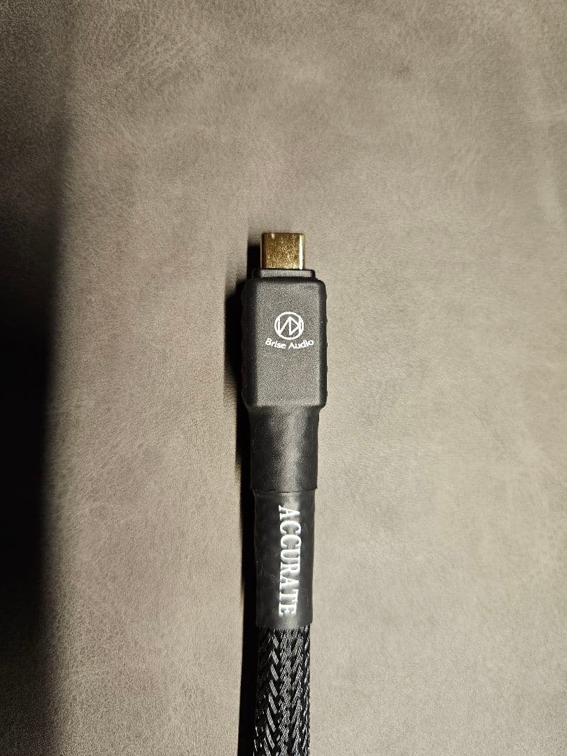 ケーブル・シールド Brise Audio ACCURATE USB TYPE C to C