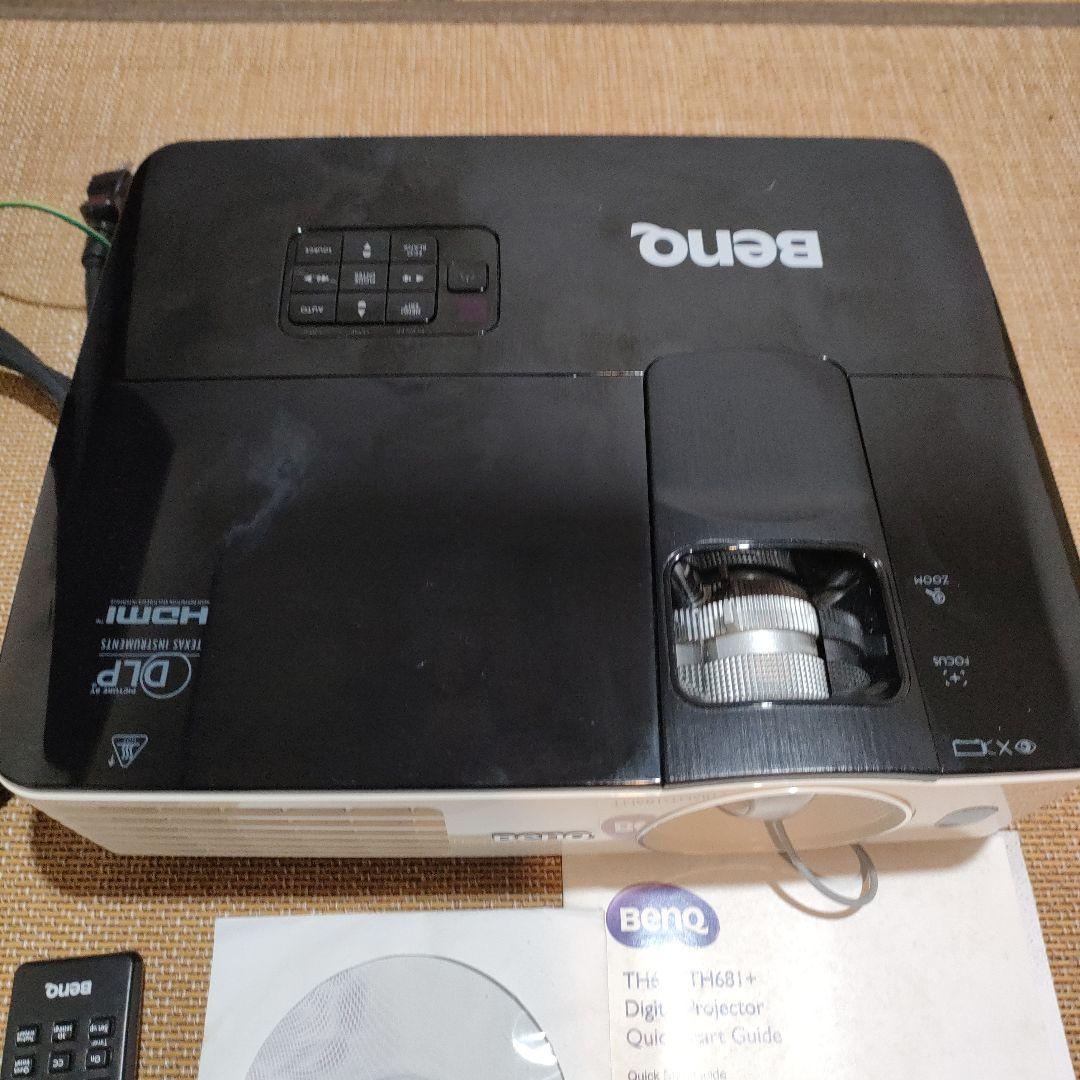 ■BenQ TH681プロジェクター ■3000ルーメン　動作確認済
