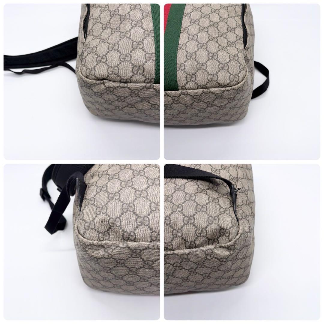 GUCCI グッチ GGスプリーム シェリー バックパック リュックサック