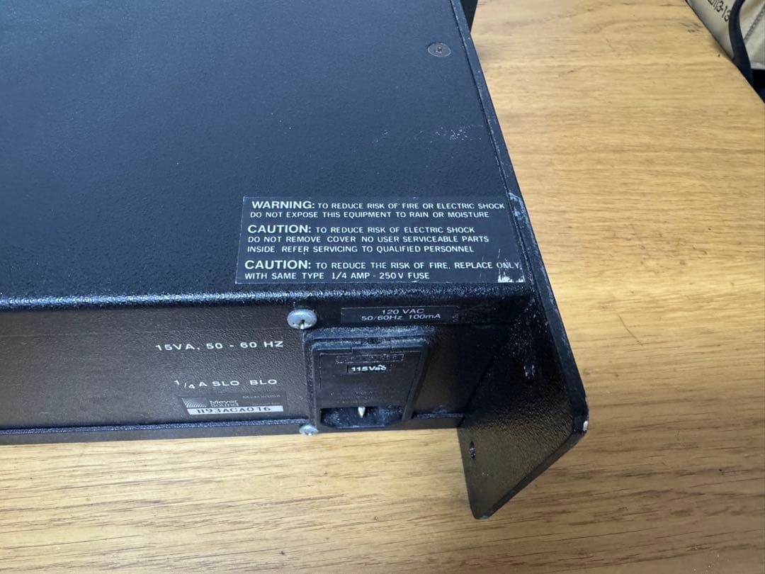 【定価６０万円】MEYER SOUND EQ CP-10 Meyerイコライザー