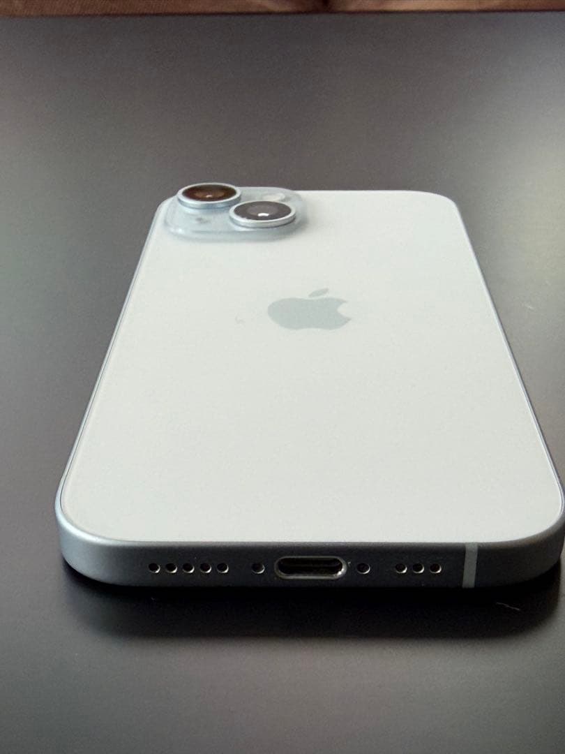 【美品】iPhone 15 ブルー 128GB SIMフリー