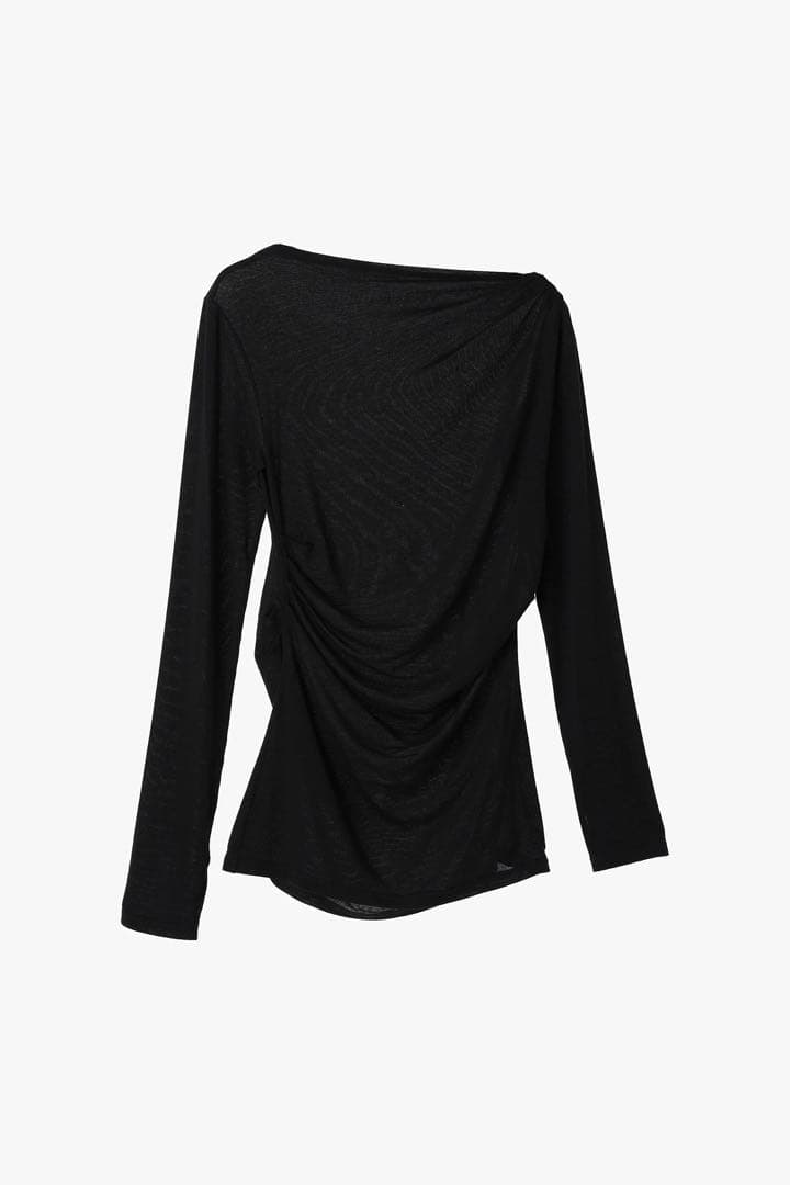 新品未使用品 Venica Cashmere asymmetry tops