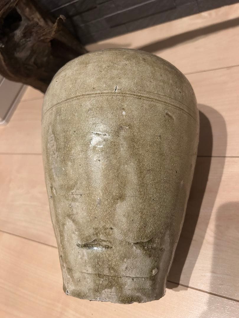 古瀬戸灰釉瓶子かも