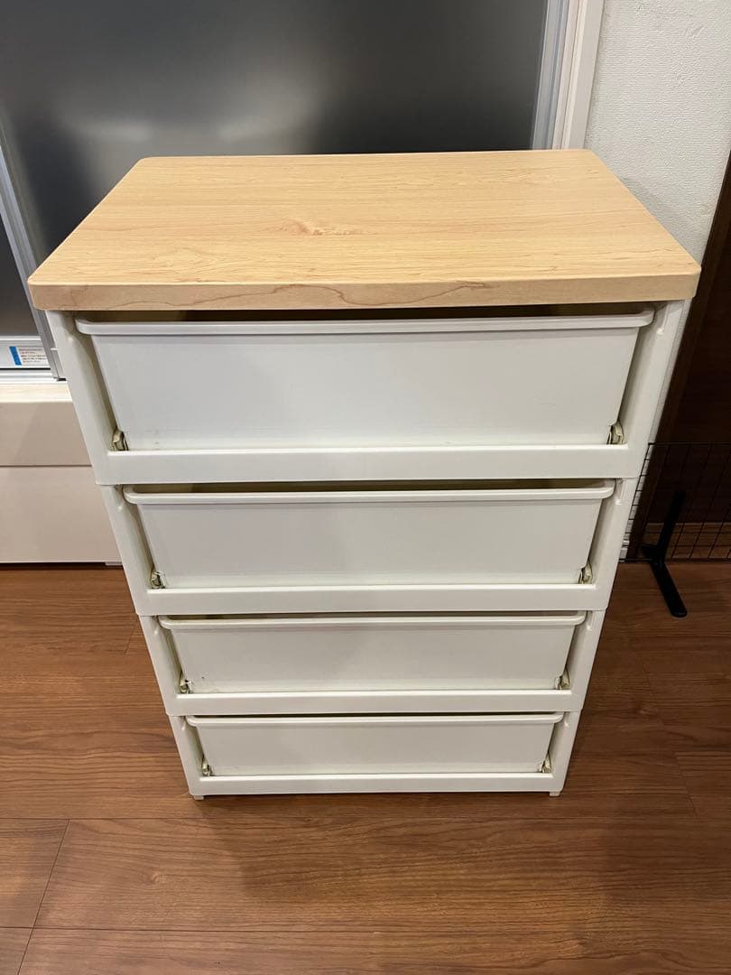 ハローキティ 4段引き出し収納タンス