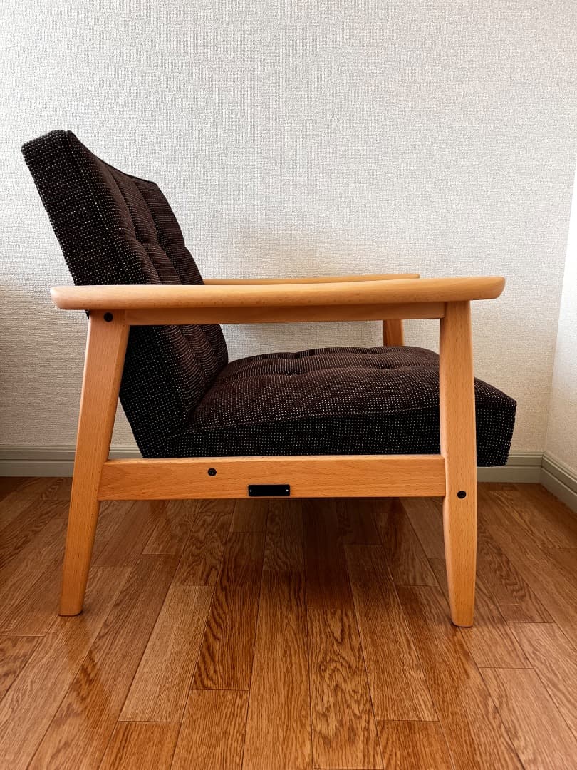 カリモク、カリモク60、Kチェア、一人掛け、美品
