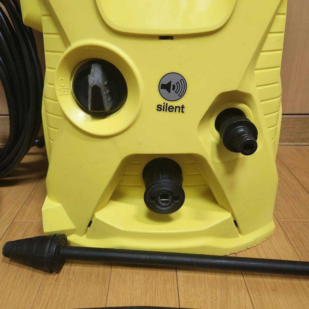 KARCHER ケルヒャー K4 SILENT 50HZ 高圧洗浄機　テラス清掃