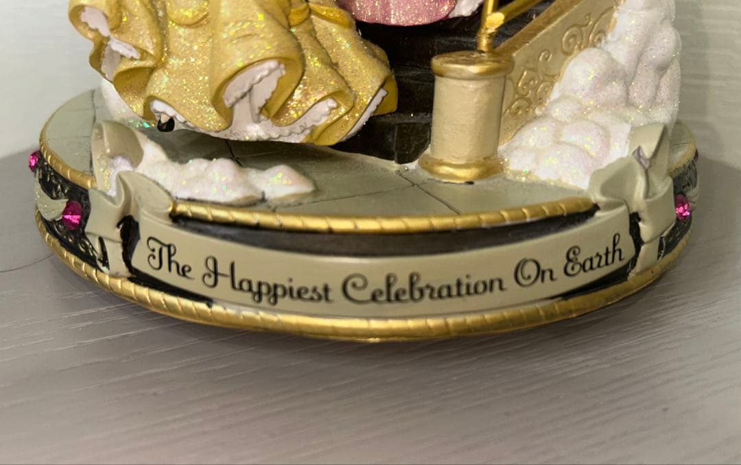 ディズニープリンセス　スノードーム　オルゴール　ミュージカルスノーグローブ