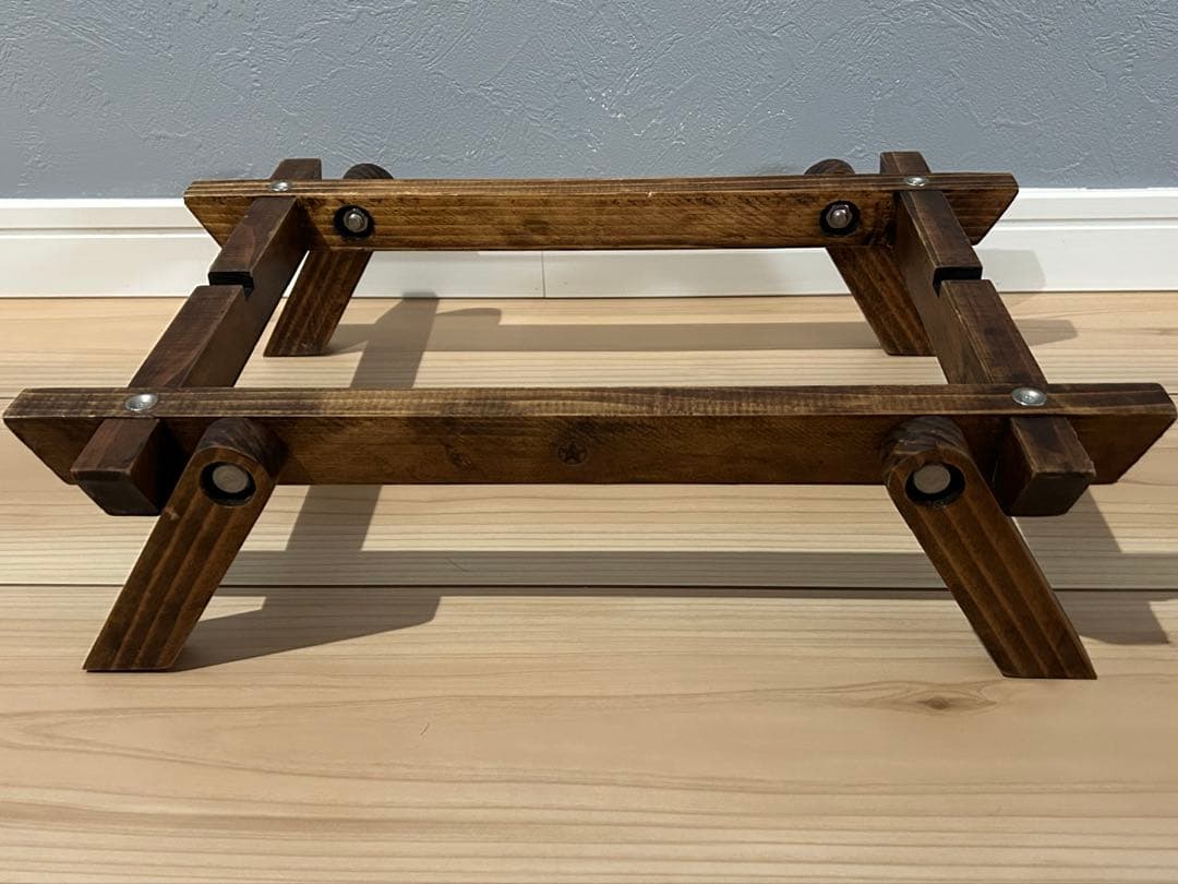 スノーピーク　シェルフコンテナ25用 スタンド2個セット　マグネット付き