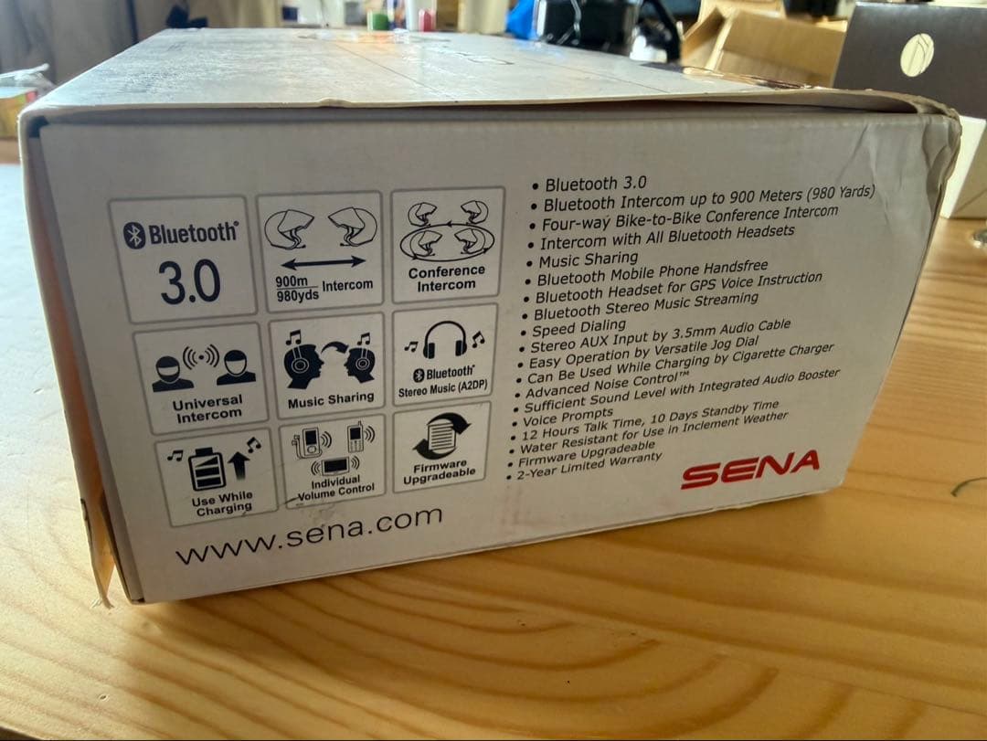 アクセサリー S896 SENA SMH10 Motorcycle Bluetooth