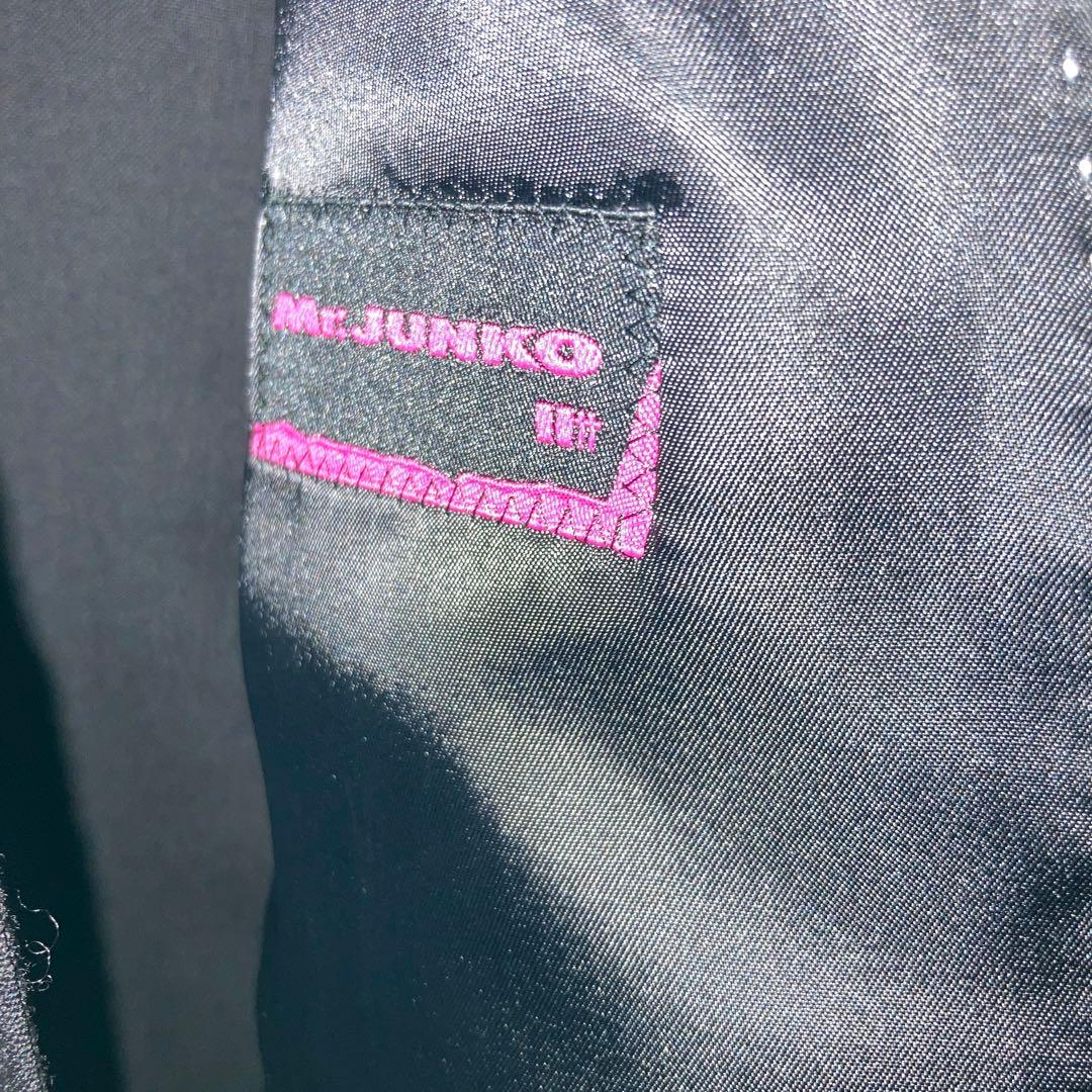 濃いダークグレースーツ上下BE6オールシーズン新品ワイシャツネクタイおまけ付